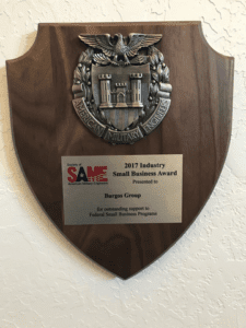 2017 Industry Small Business Award SAME