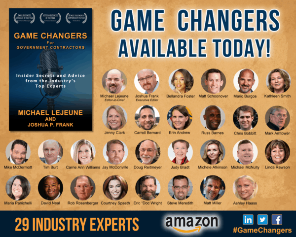 Game Changers For Government Contractors Book Now Available!